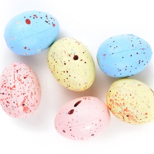 Miniatur Pastell Eier, Eier für Nester, Dracheneier, Frühlingeier, Osterdekoration