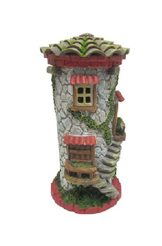Miniature Stone Tower Castle, 9