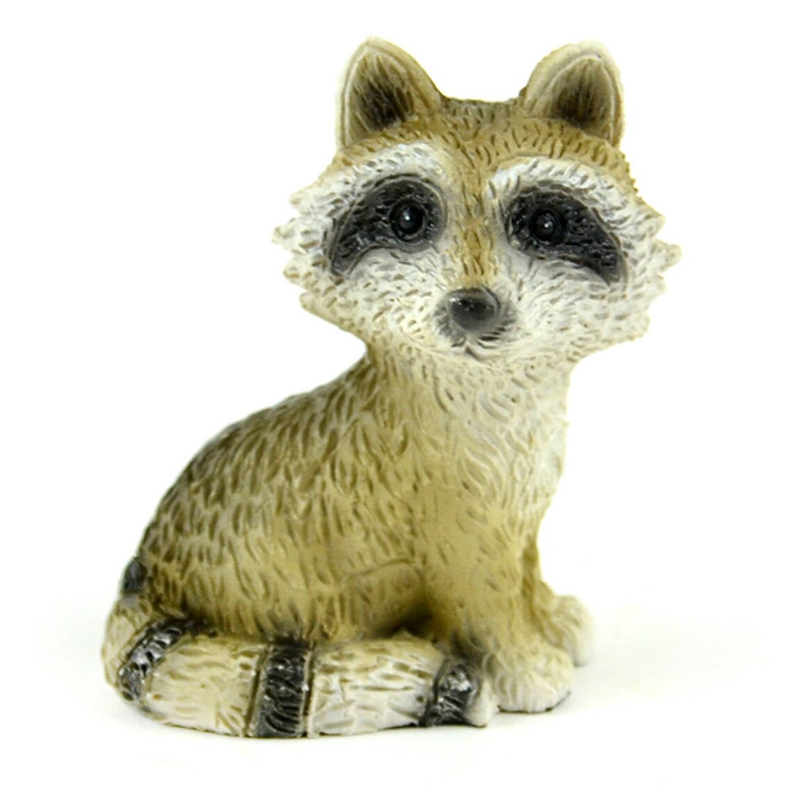 Sitting Raccoon Forest Animal Fairy Garden Accessory - Etsy