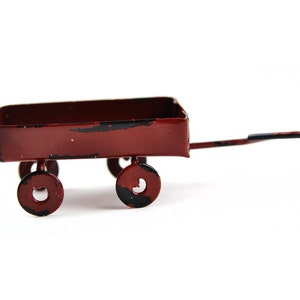 Rustic Red Wagon image 2