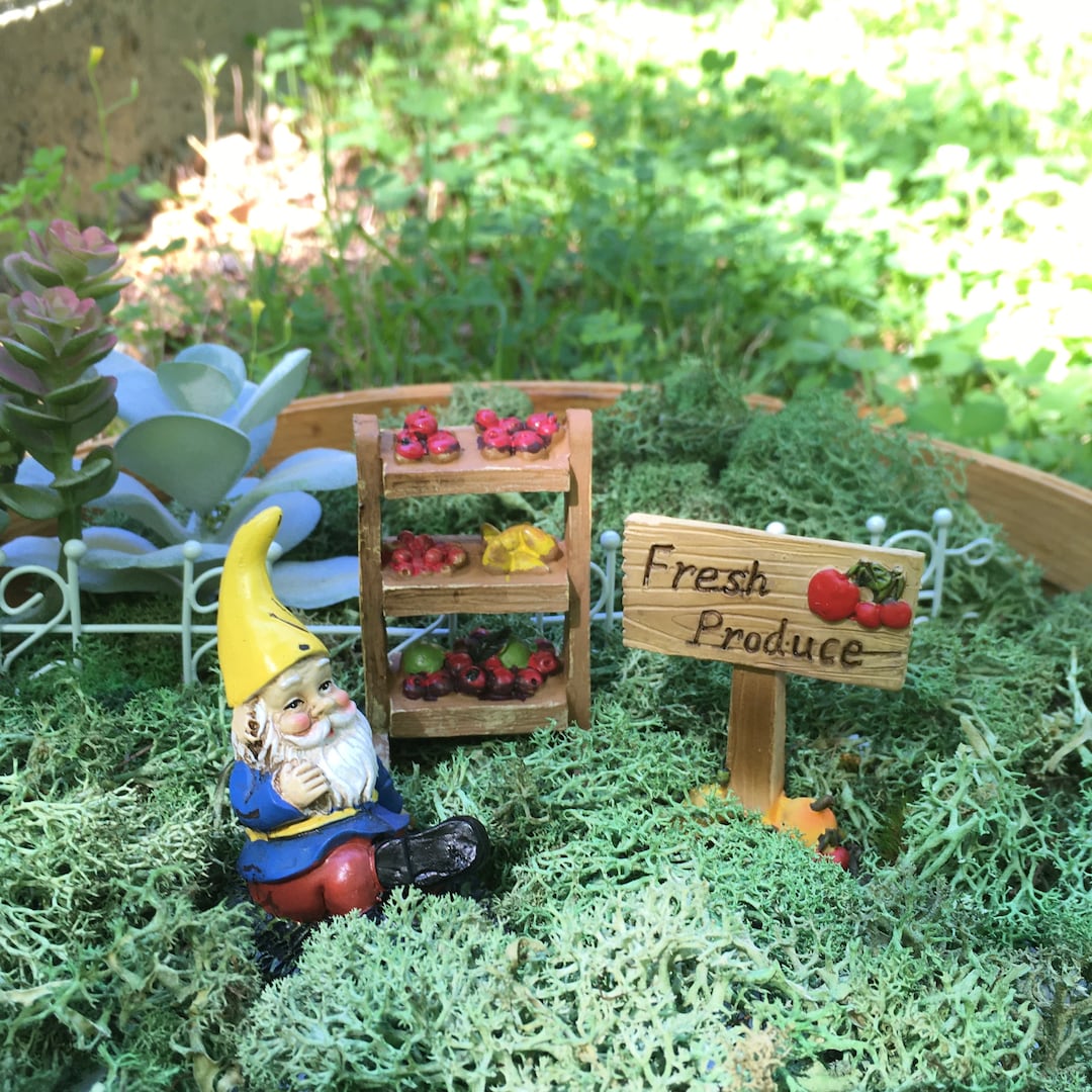 Artificial Succulent Plant Miniature Fairy Garden Gnome Hobbit Artificial Succulent Plant Miniature Fairy Garden Gnome Hobbit