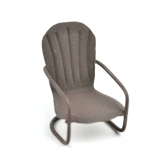 rustic glider chair