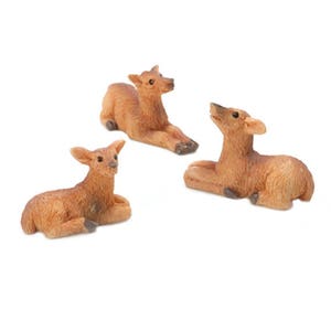 Miniature Deer , Fairy Garden Animals, Woodland Animals, Animal Cake Topper