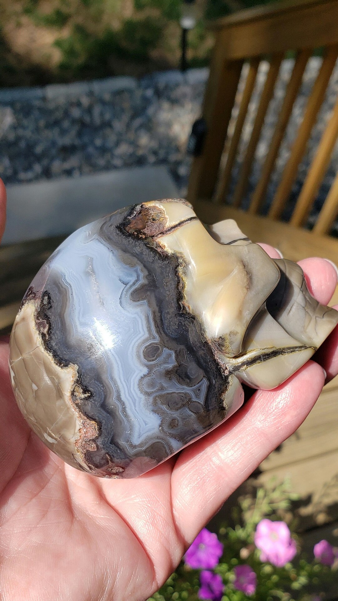 Agate Stone Vase Bouquet main image 0