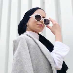 Cotton Woven Viscose Solid Hijab Head Scarf Shawl Wrap for women