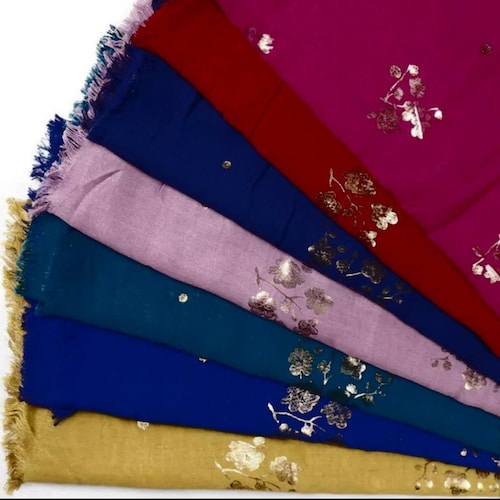 Glitter Shimmer Sparkle Viscose Hijab Headscarf Shawl Wrap for Etsy