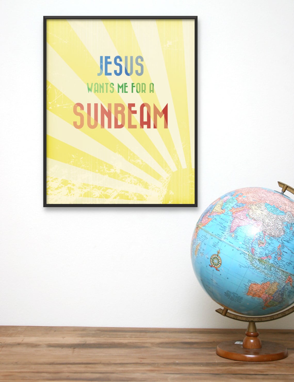 Jesus Wants Me for a Sunbeam Giclée Art Print LDS Mormon Christian - Etsy