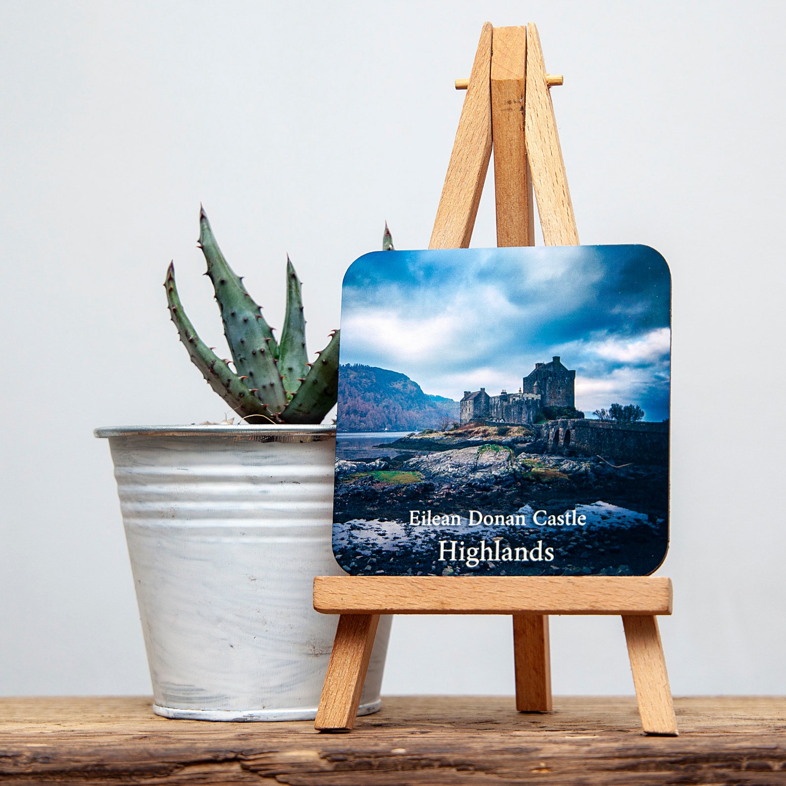 Scottish Castles Coaster Set Box of 4 Scottish Gift Etsy