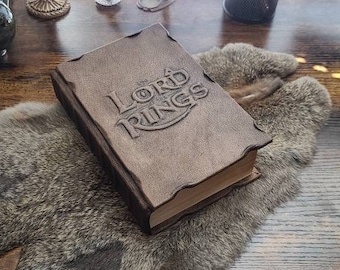 Leather re-bound Lord of the Rings 3 in 1