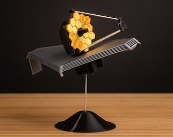 3D Printed James Webb Space Telescope Model Kit