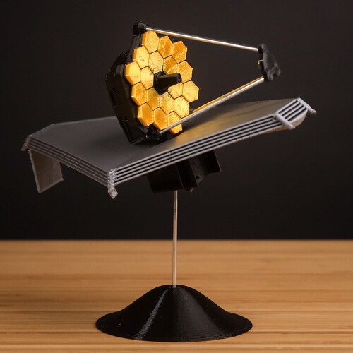 James b Space Telescope Folding Reality Model Etsy