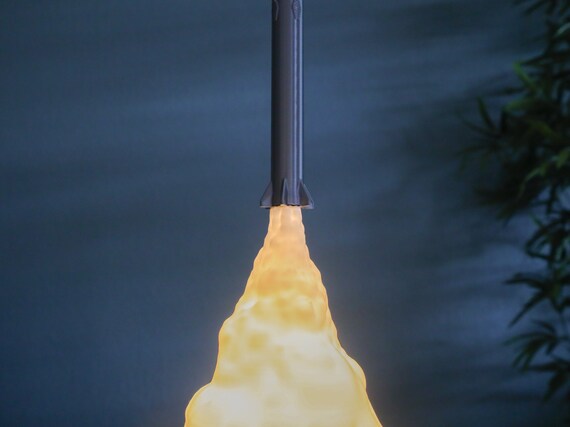 Starship Super Heavy Launch Lamp Etsy UK