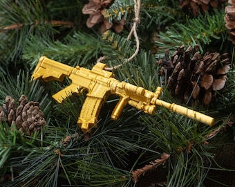 Adorno de rifle M4 impreso en 3D