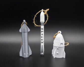 Space Travel Ornament 3-Pack