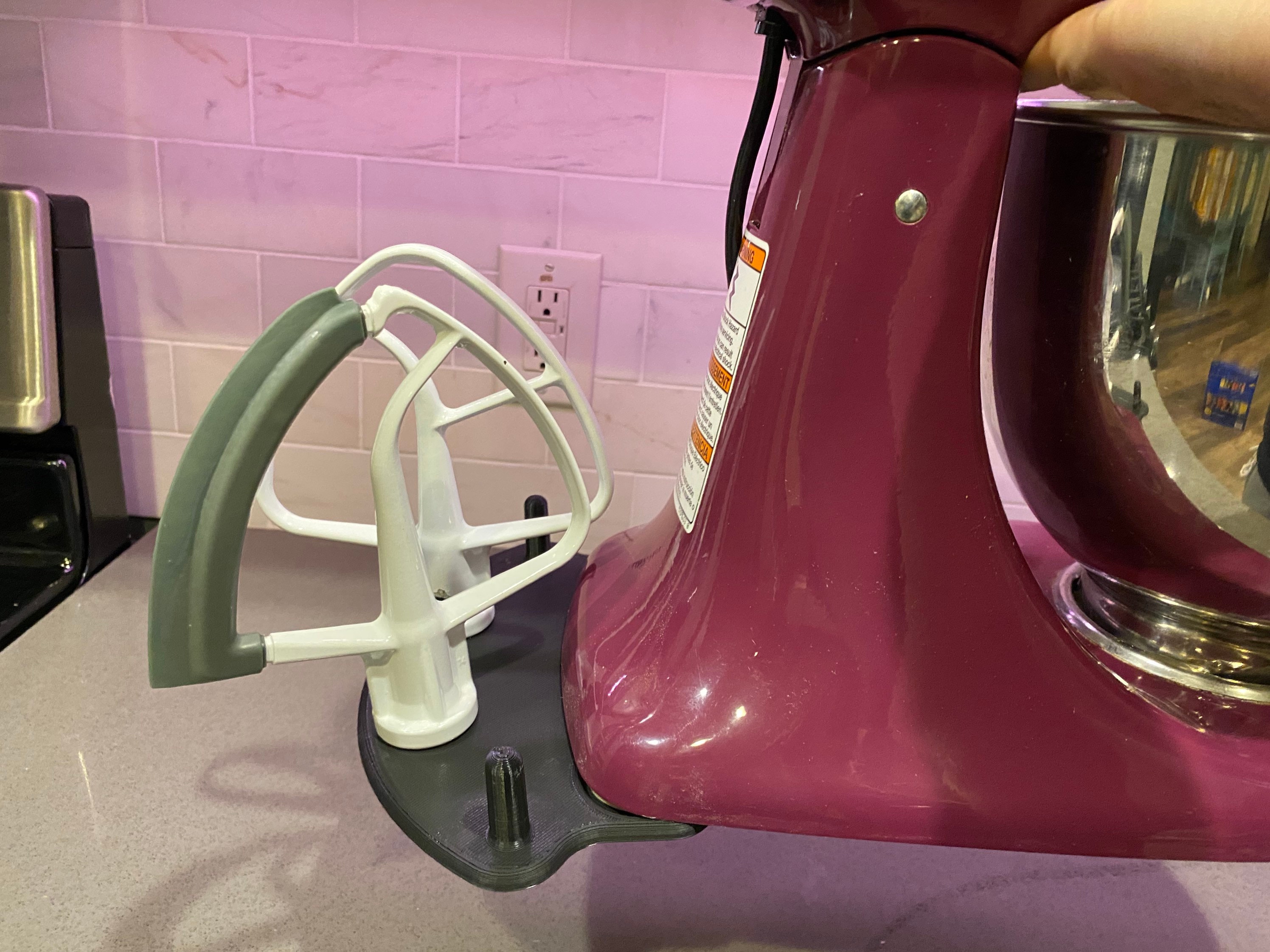 Kitchenaid Compatible Mixer Attachment Organizer Etsy UK