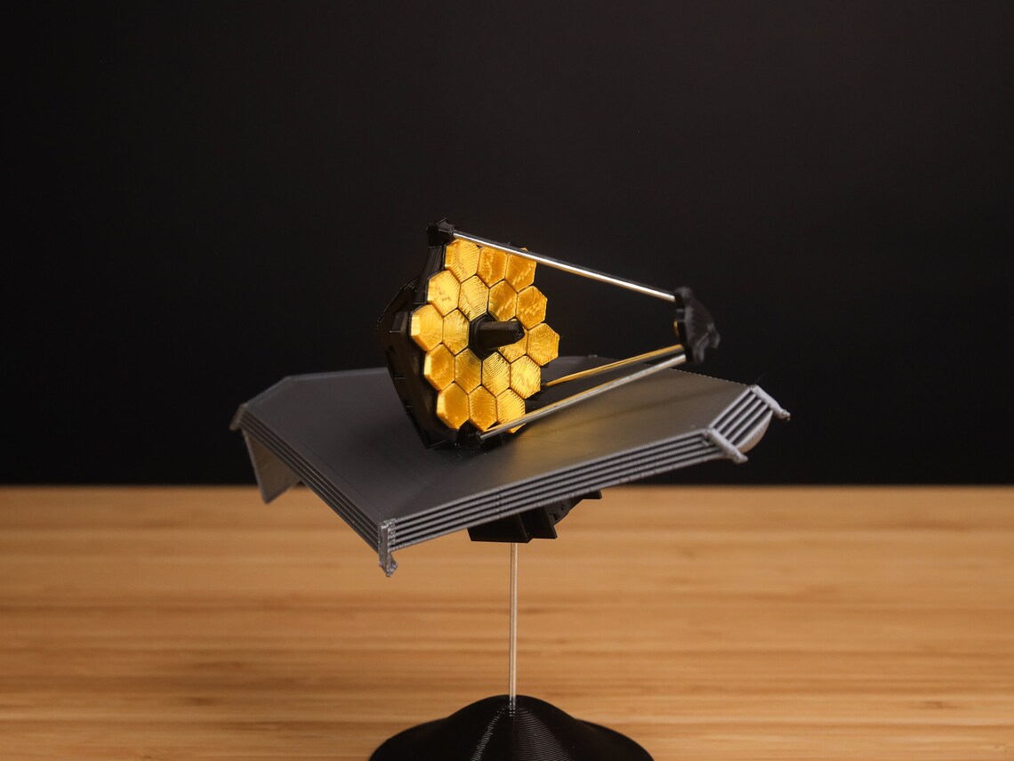 3D Printed James Webb Space Telescope Model Kit - Etsy