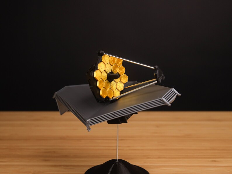 3D Printed James b Space Telescope Model Kit Etsy