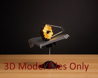 Modelo STL de James Webb para impresión 3D [¡SOLO archivo DIGITAL!]