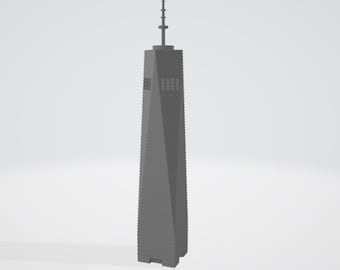 One World Trade Center (Freedom Tower) Digital STL - 3D Model