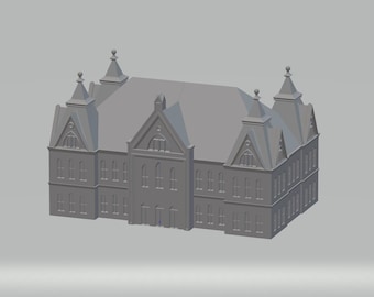 Modelo STL de la antigua estación principal del estado de Texas para impresión 3D [¡SOLO archivo DIGITAL!]