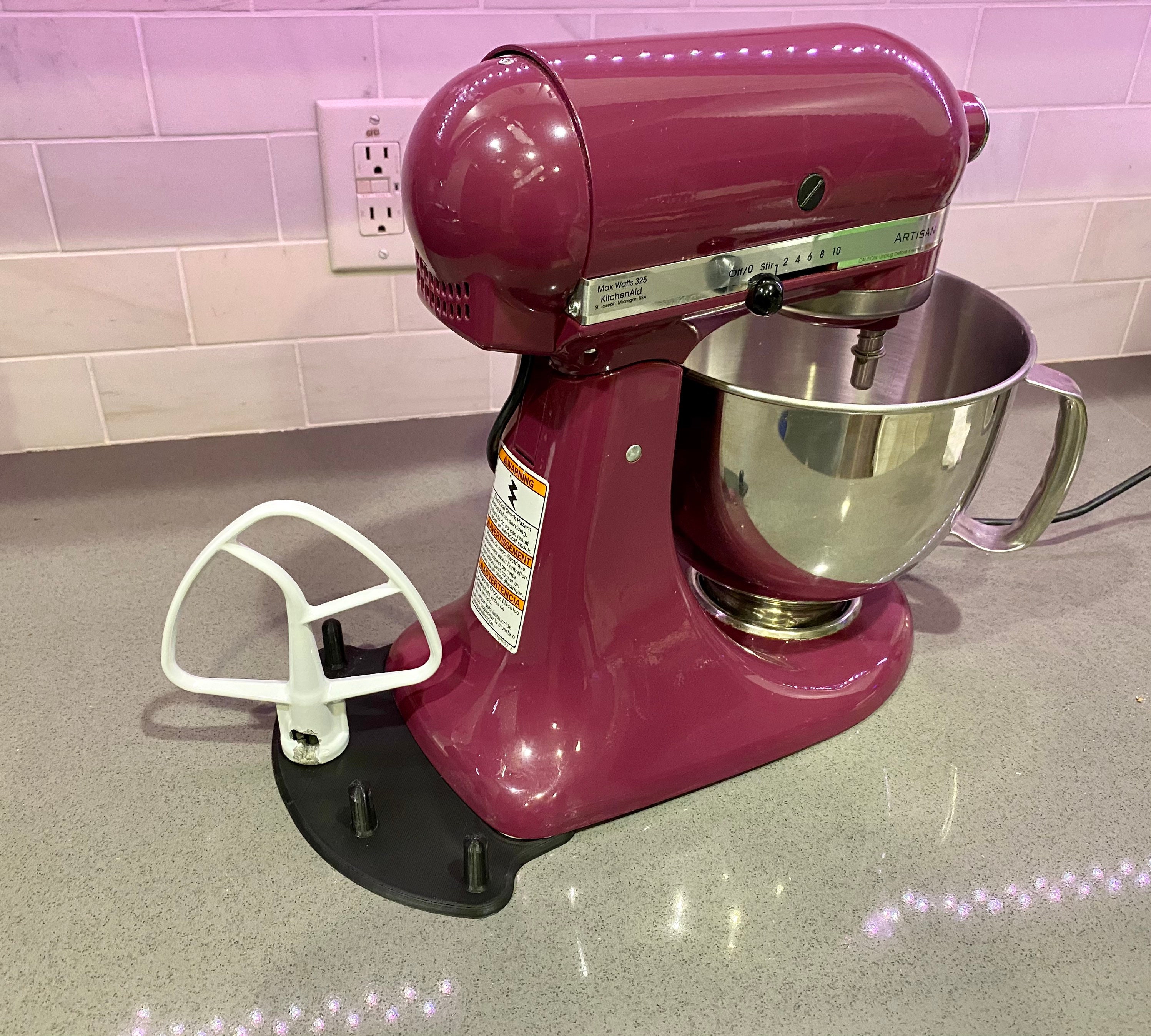 Kitchenaid Compatible Mixer Attachment Organizer 