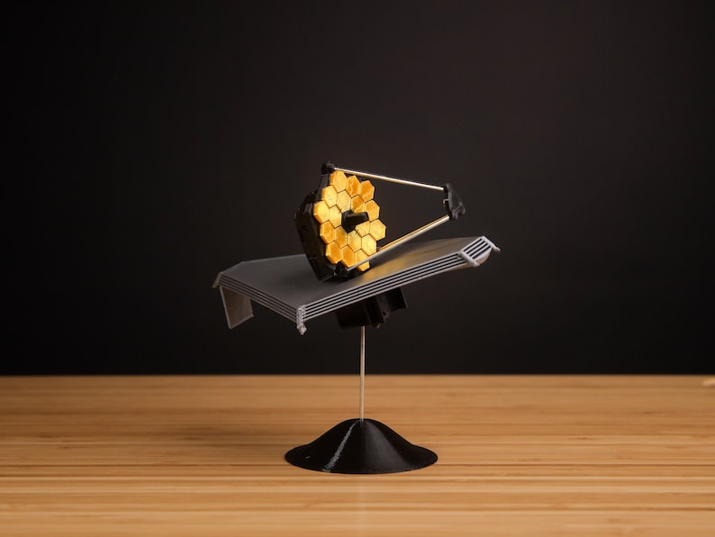 3D Printed James Webb Space Telescope Model Kit image 1