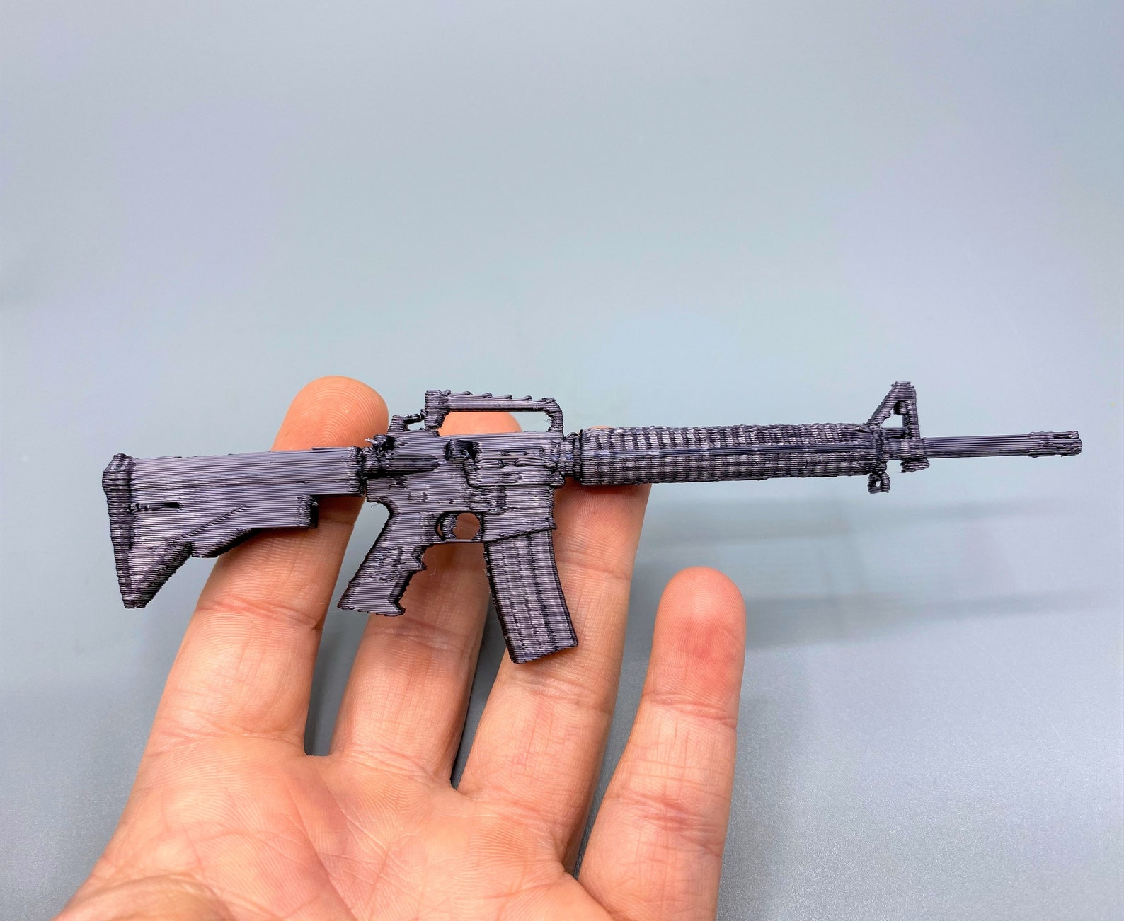 3D Printed Mini AR15 Rifle 3d Printed Miniature AR15 Etsy
