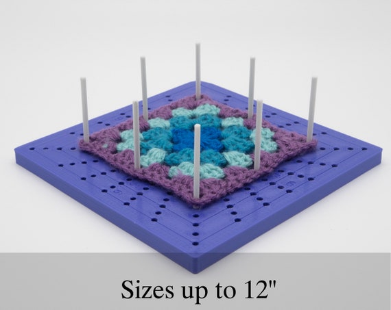 3D Printed Crochet Blocking Board | Sizes up to 12