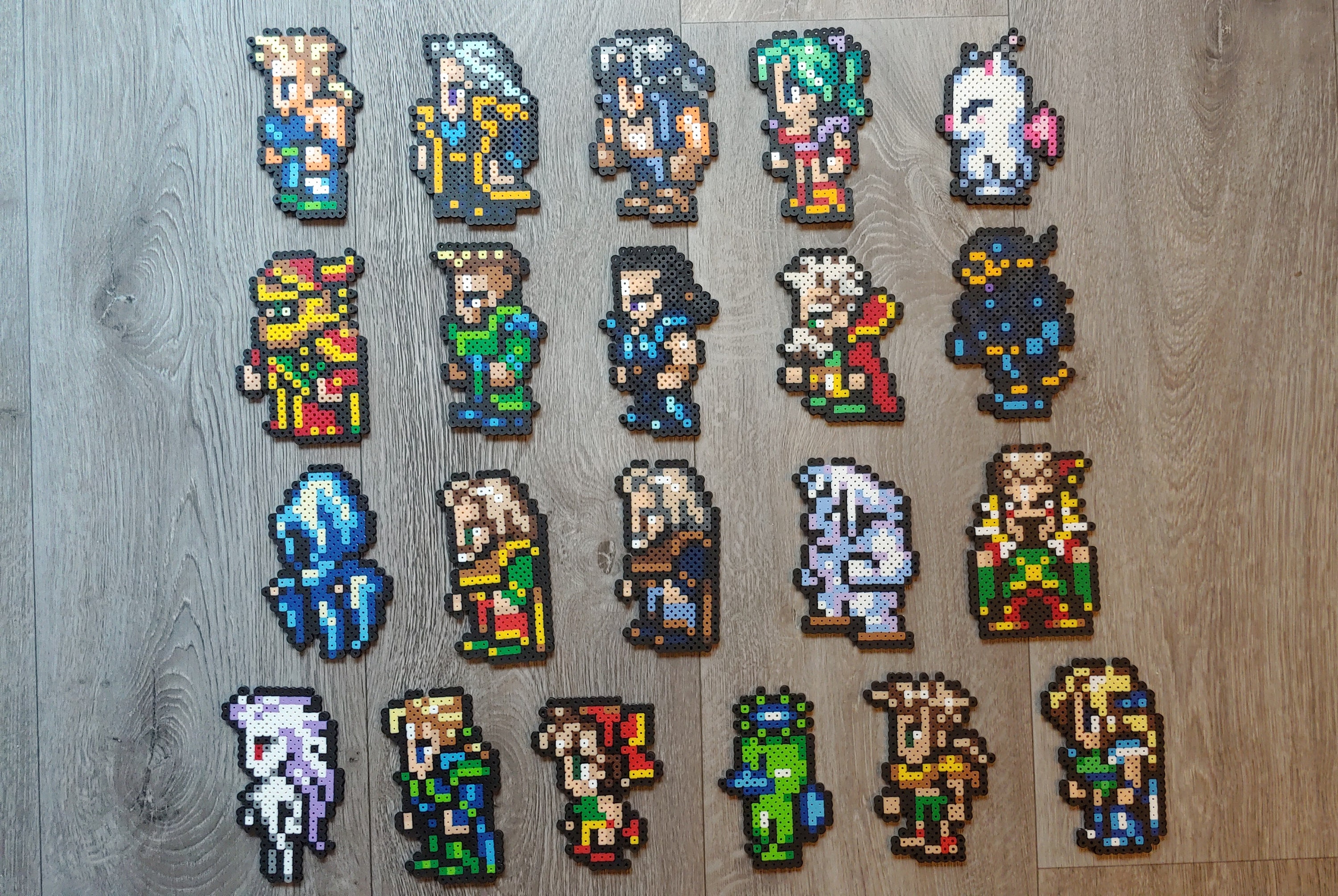 Final Fantasy VI Sprite Perlers 