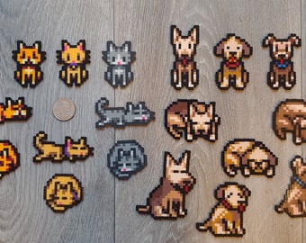 Stardew Valley Animals Cats Dogs Artkal Pixel Bead Etsy