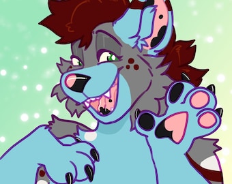 Custom Furry Icon/Bust