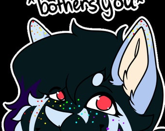 Bothers You YCH Telegram Furry Sticker