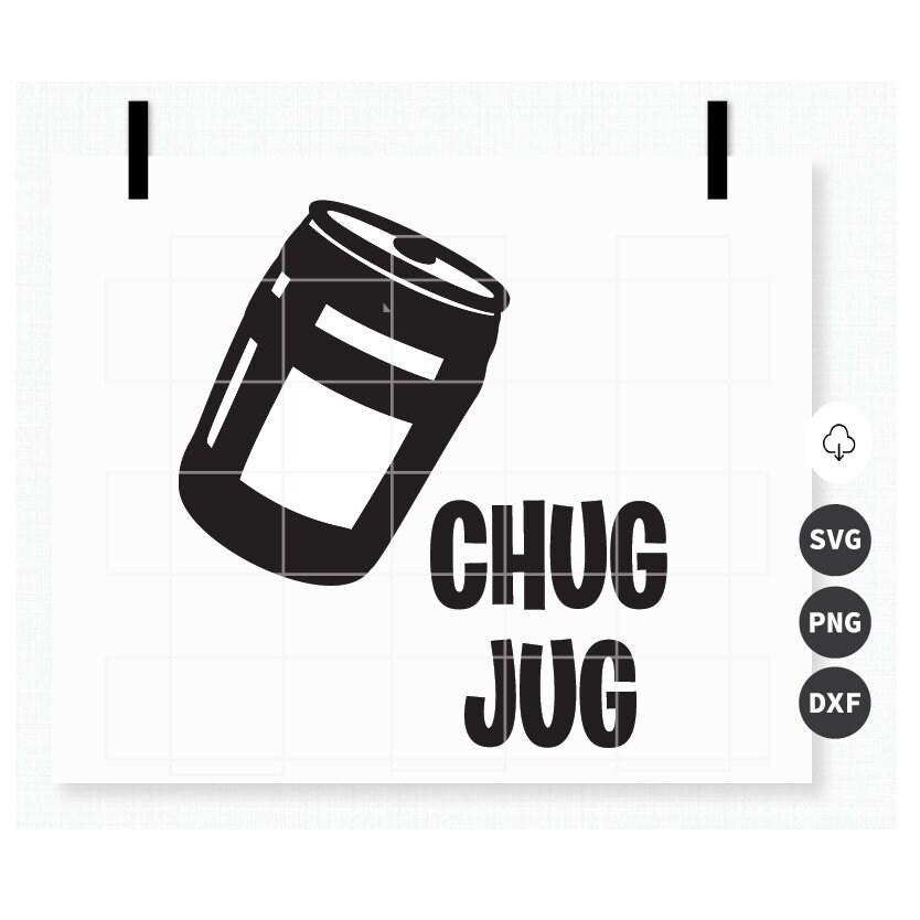 Fortnite Chug Jug SVG PNG DXF Files for your Cricut