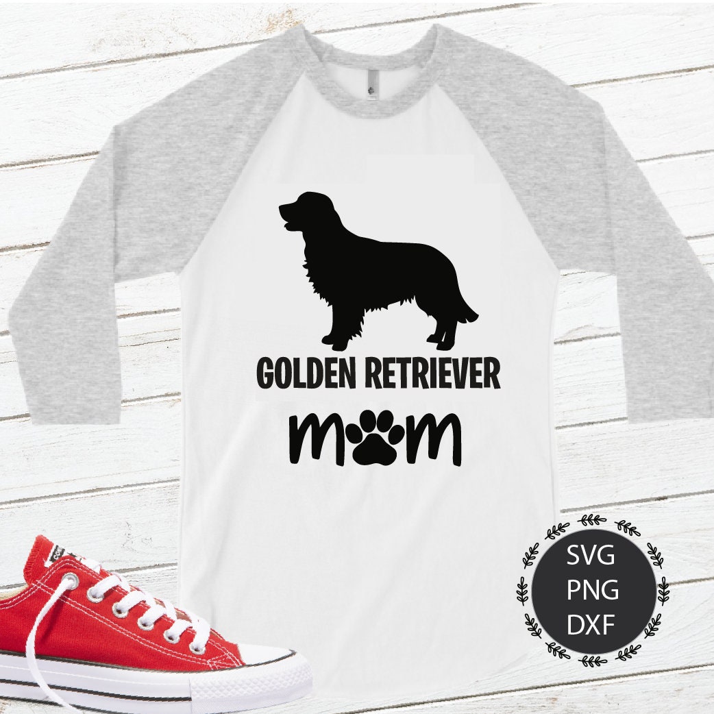 Golden Retriever Mom SVG Dog mama Personalized Dog | Etsy