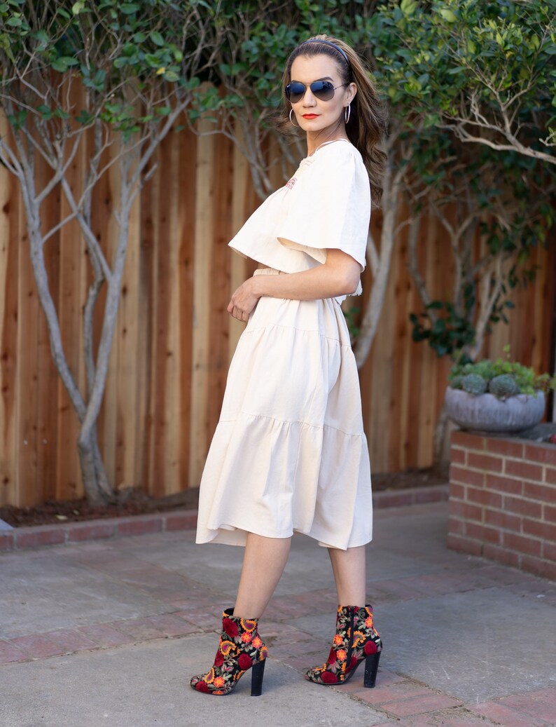 Skirt and top upcycled set