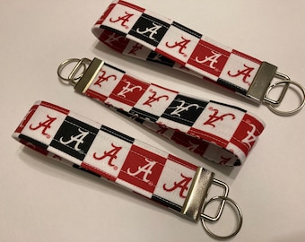 Alabama Crimson Tide keycain wristlet