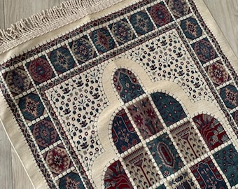 Royal Sejadah-gebedsmat, elegant islamitisch huwelijkscadeau