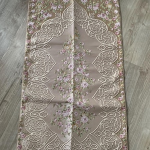 Gebedskleed jacquard met bloemenreliëf: islamitische cadeauset afbeelding 2