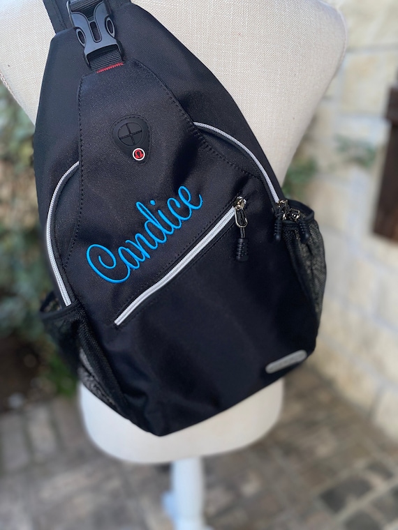 Personalized Sling Backpack Travel Hiking Daypack Waterproof