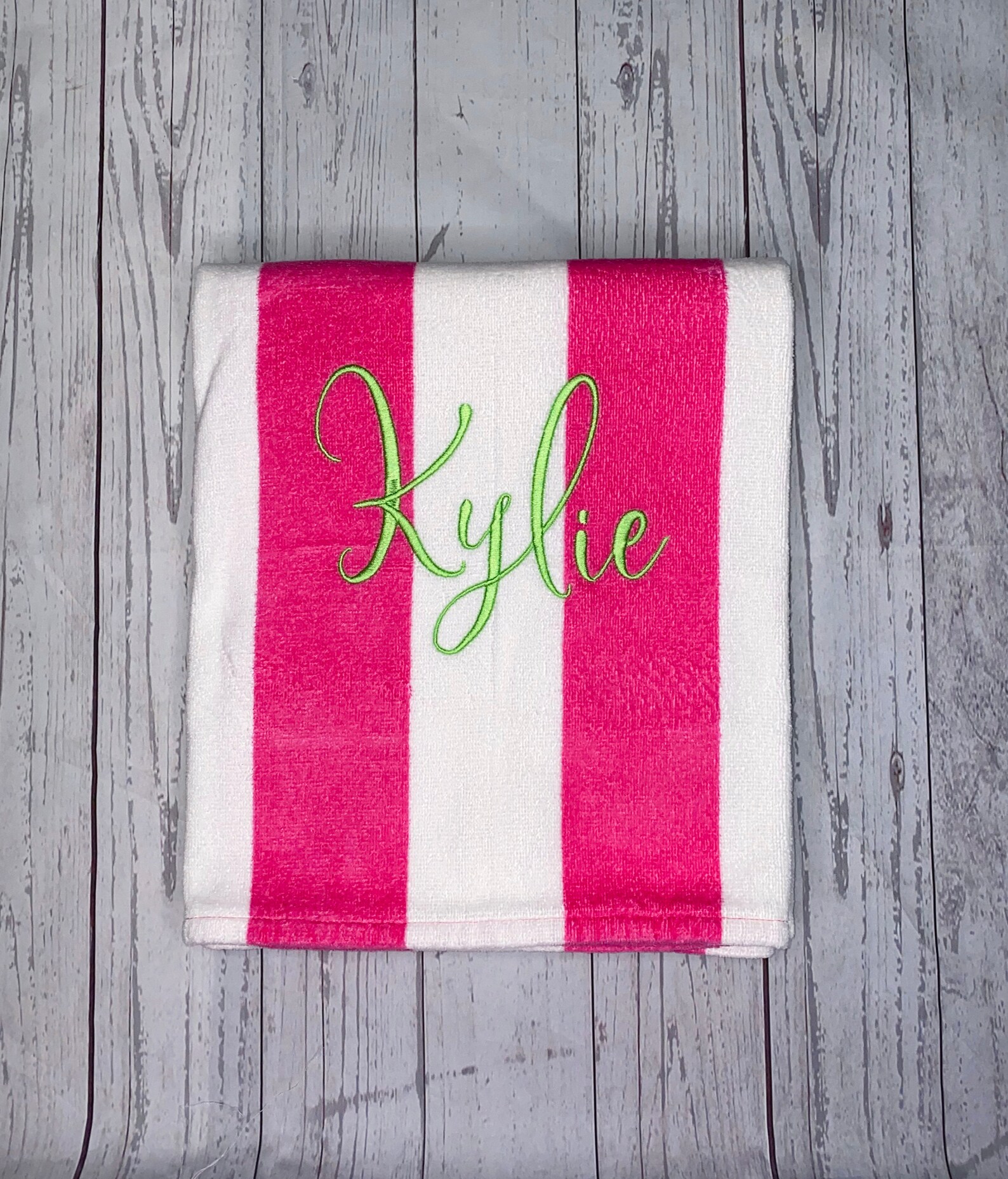 Personalized Beach Towel Beach Towel With Name Custom Beach Etsy