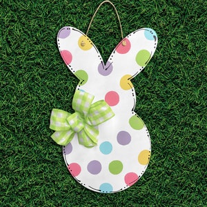 Easter Peeps Door Hanger | Easter Door Hanger | Bunny Door Hanger | Rabbit Door Hanger | Spring Door Hanger | Front Door Hanger