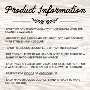 Round Colorblock Welcome Front Door Decor | Welcome Front Door Sign ...