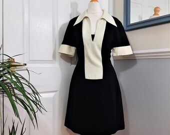 Monochrome Dress Etsy Monochrome Dress Etsy