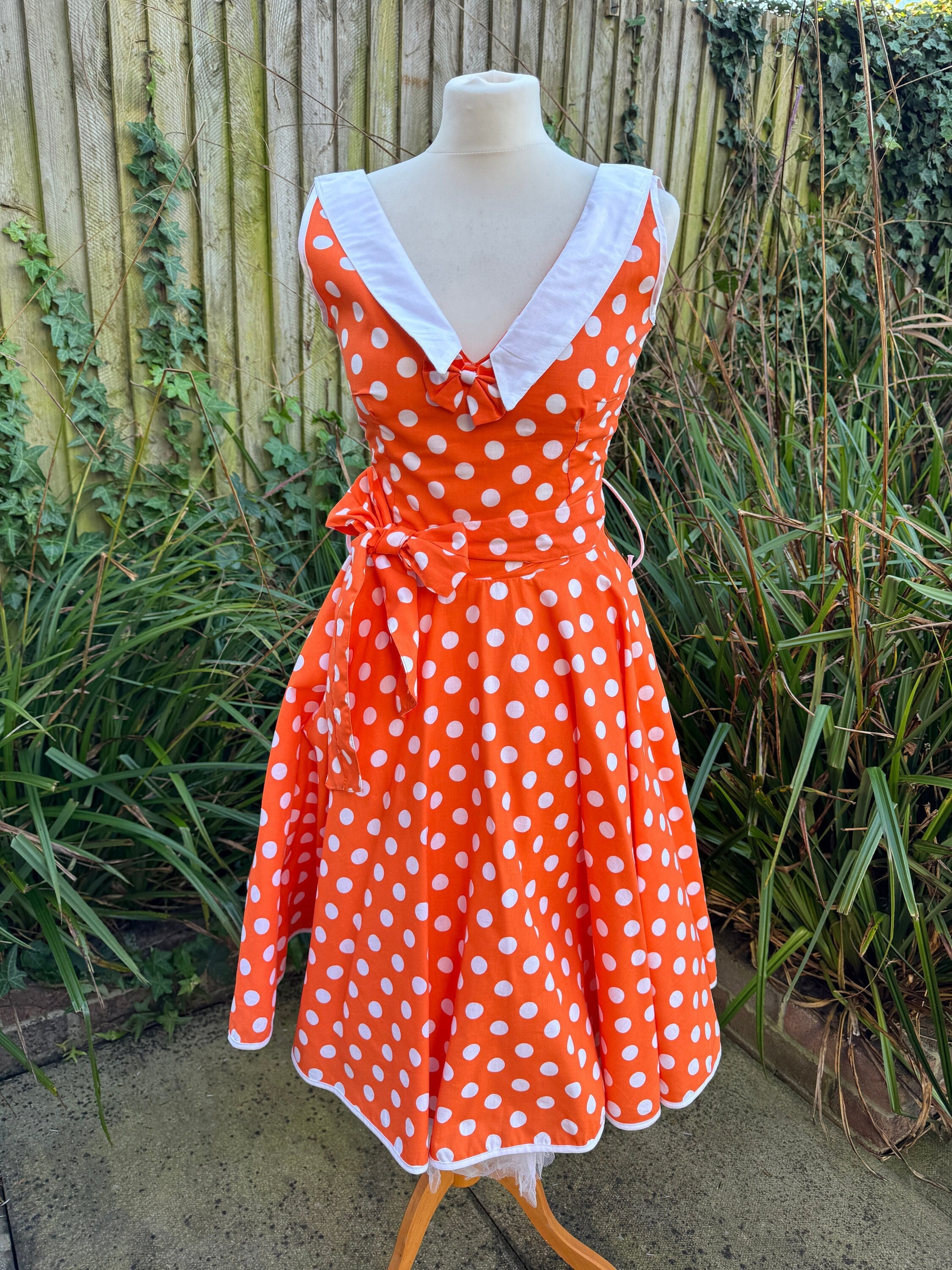 Polka Dot Dress Petite UK
