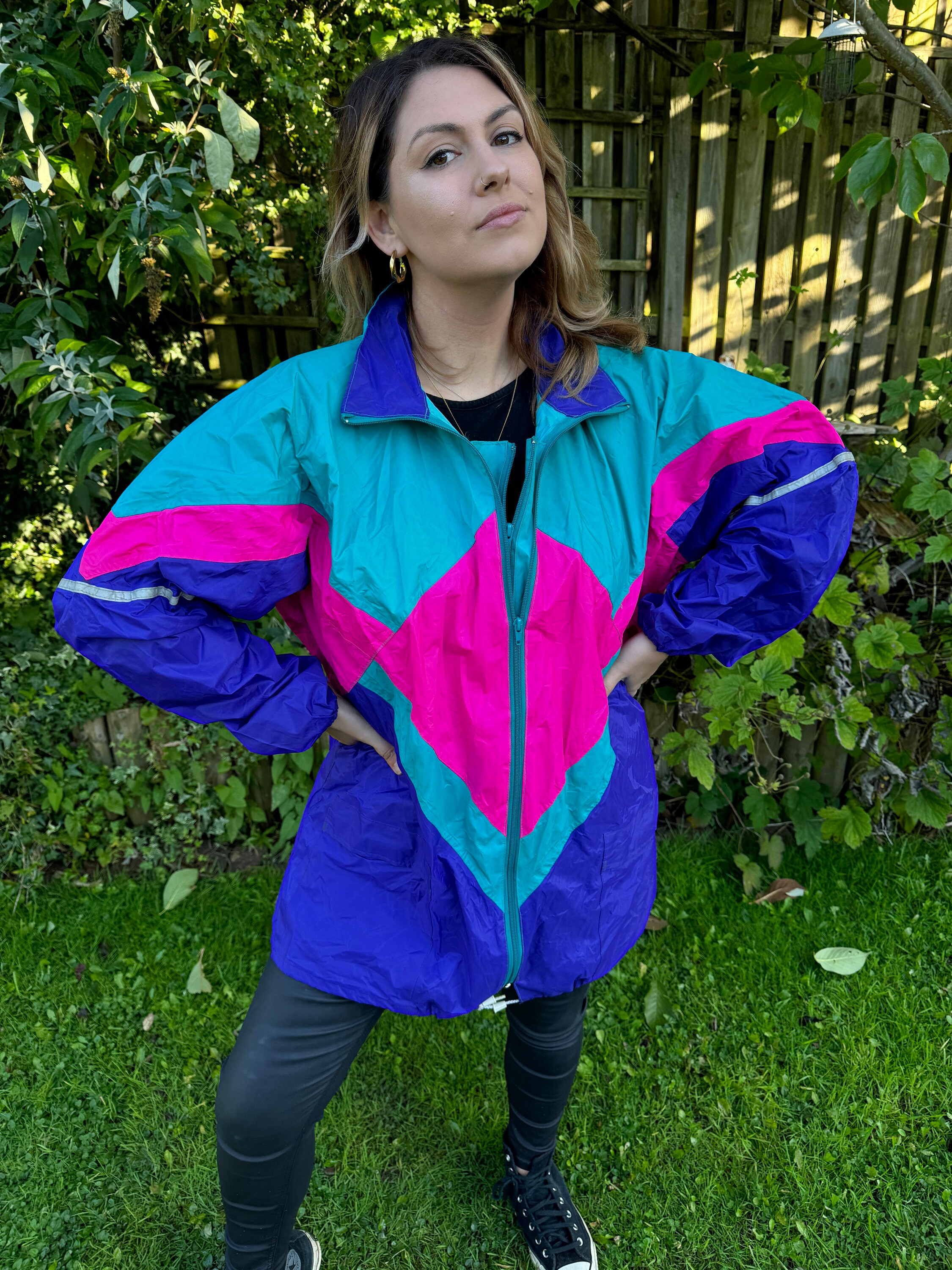 80s Windbreaker Plus Size - Etsy