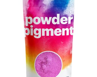 Hemway POWDER PIGMENT - Mica Nano Metallic Dye for Epoxy Resin, Soaps, Candles, Cosmetics and Crafts - Radiant Orchid - 50g / 100g