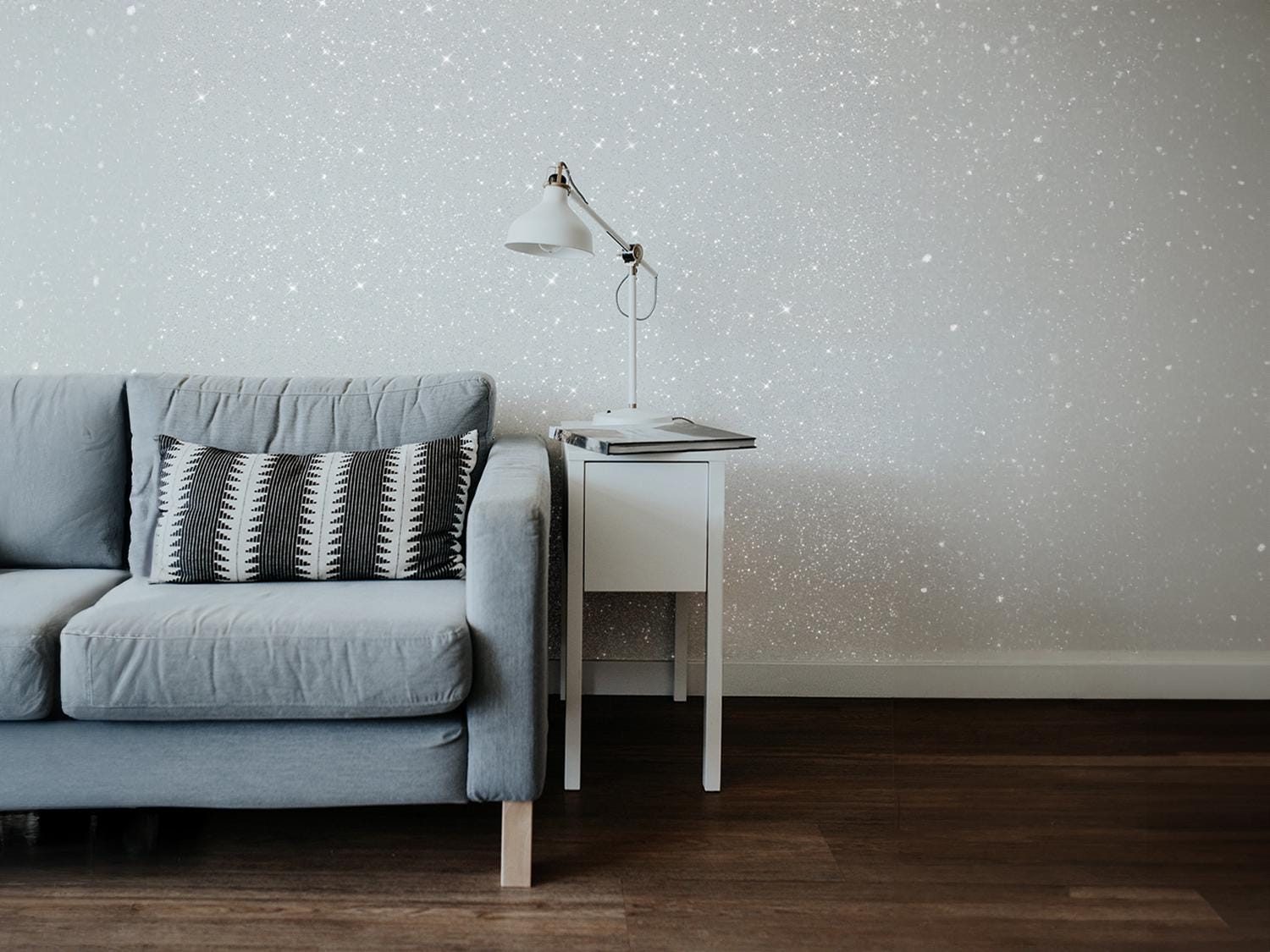 Glitter Per Pittura Pareti In Emulsione Neutra Tixe Glittertix Blu 250 Ml - Foto 9