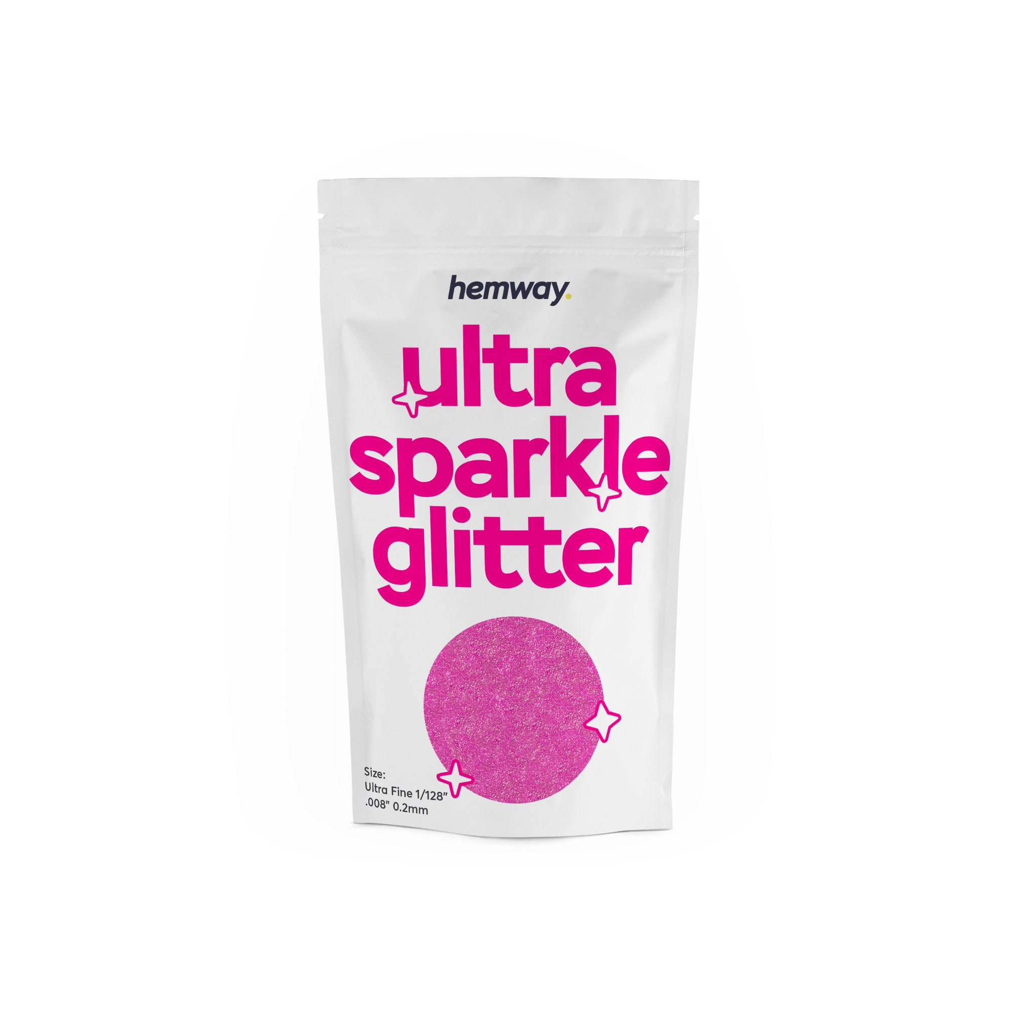  Hemway Glitter Paint Additive Sample - Mother of Pearl