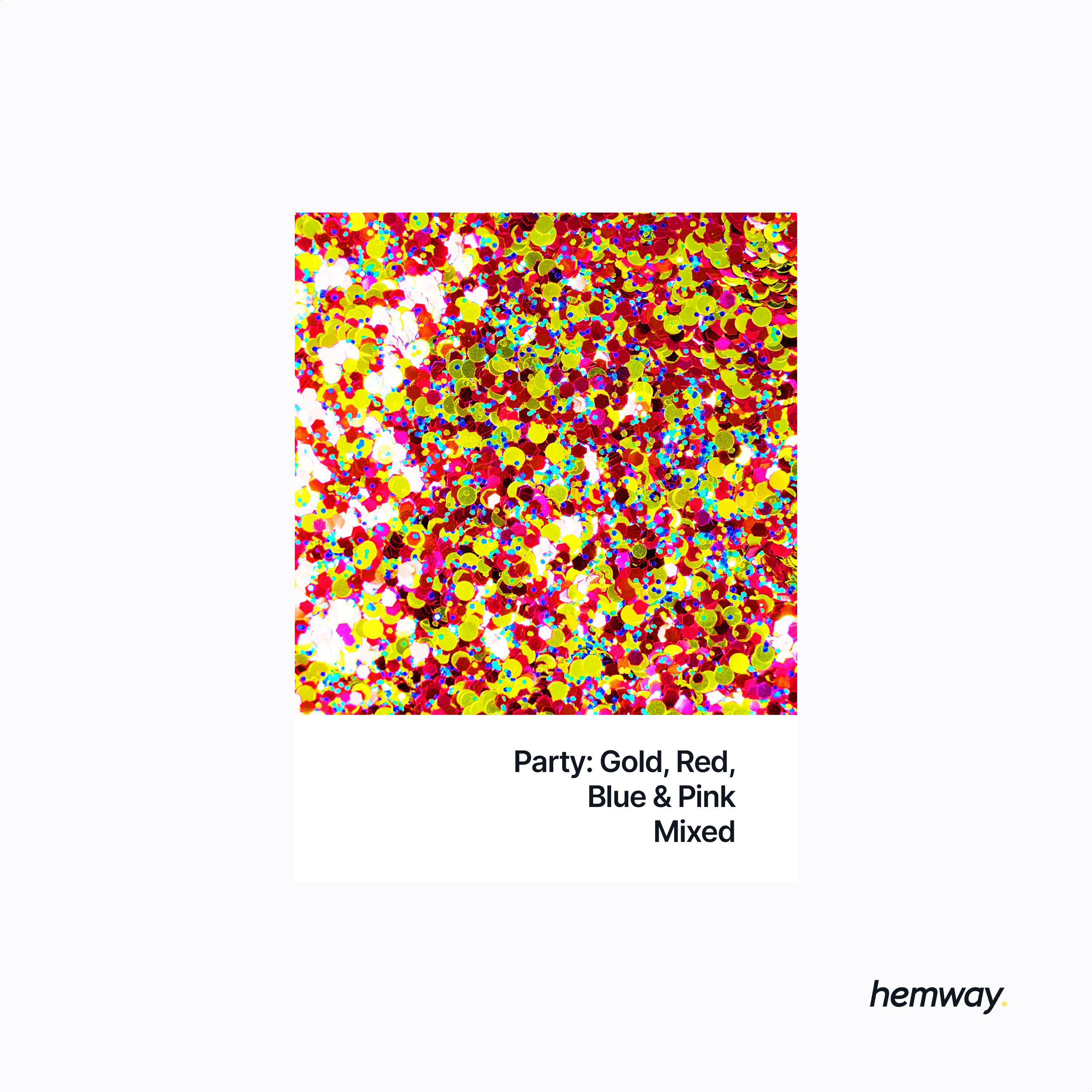 Hemway | Glitter pour polyuréthane et époxy - Extra épais - 1/24 0.040 1mm - Rose