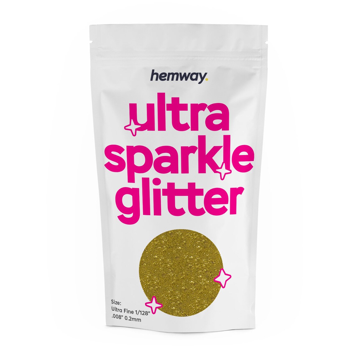 Hemway Chunky Glitter Ultra Étincelle 1/40 0.025 0.6mm Cosmétique Safe